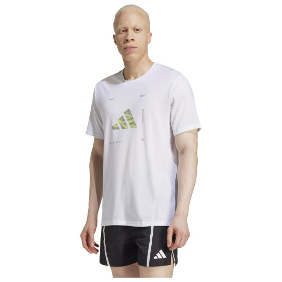 Adidas Ανδρική κοντομάνικη μπλούζα Climacool Training Camo Logo Graphic Tee